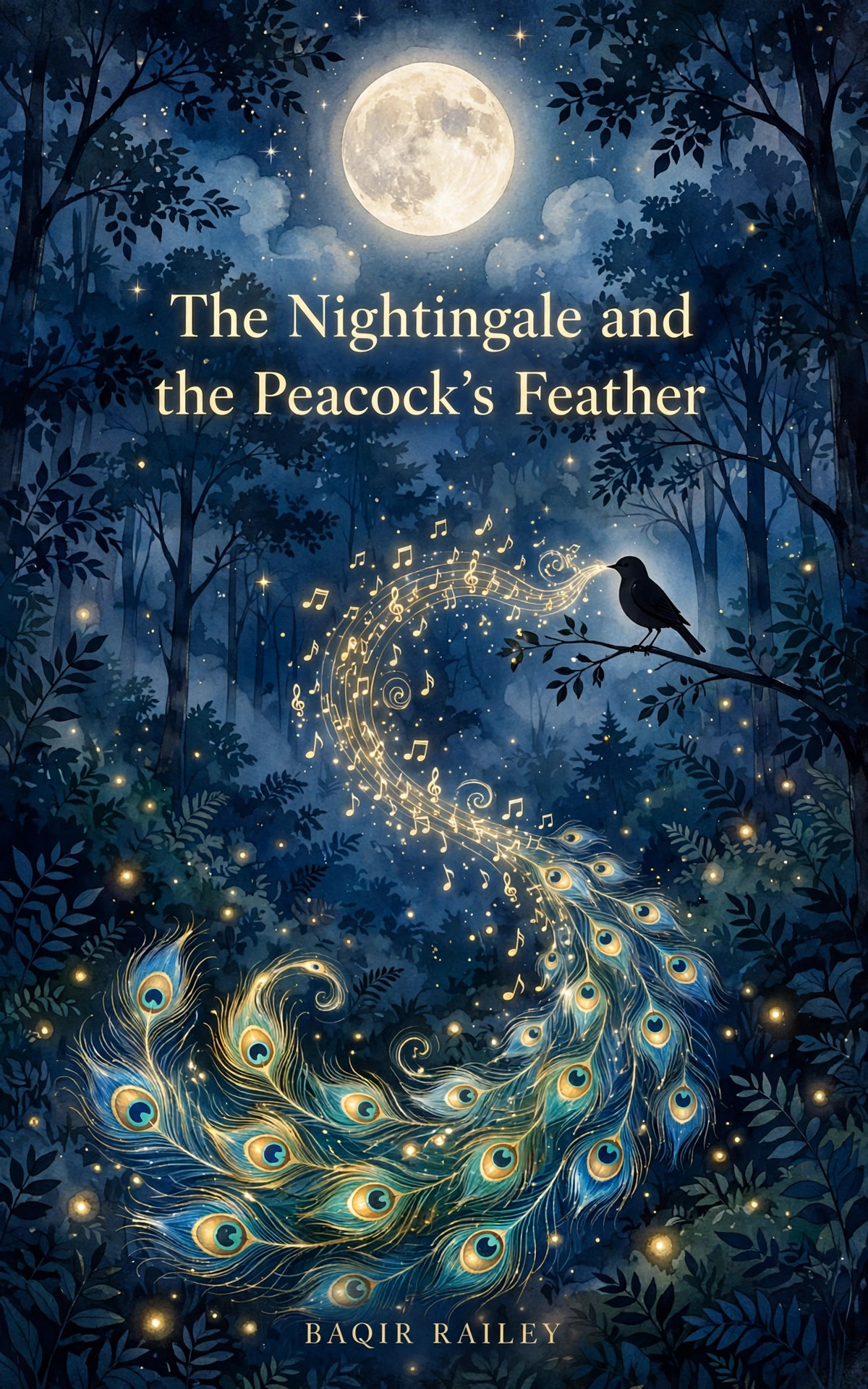 The Nightingale and the Peacock's Feather book cover