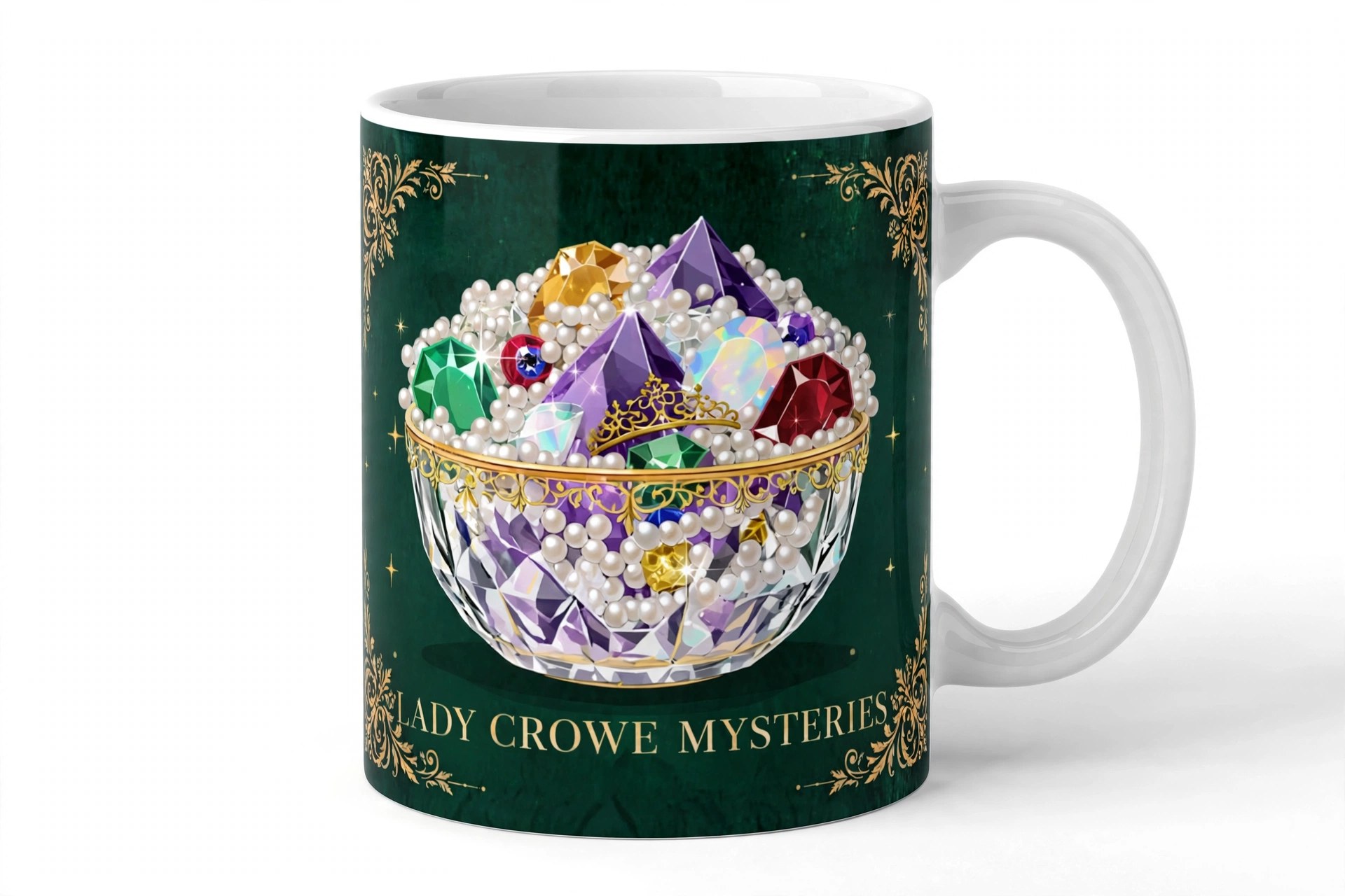 Lady Crowe Mysteries classic mug
